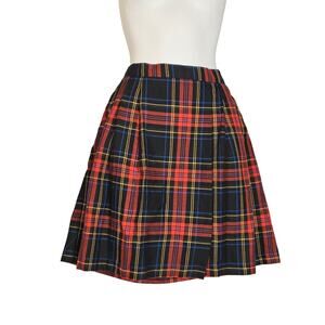 Freeze Frame Womens 16PP Plaid Skirt Mini Preppy Grunge Dark Academia Y2K 90s